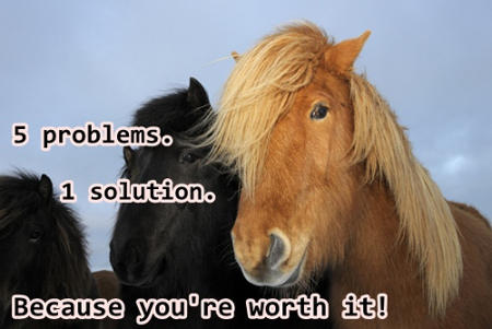 Loreal horse