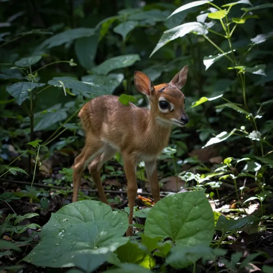 Royal antelope, the world's smallest antelope
