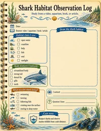 Shark observation log