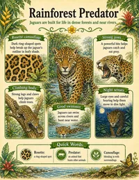 Jaguar adaptation infographic