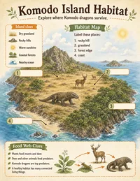 Island habitat worksheet