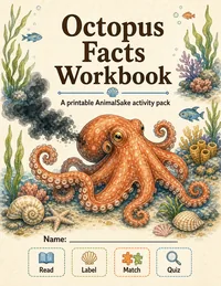 Octopus Facts printable workbook